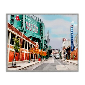 Stupell Industries Fenway Park Boston Cityscape, 24" x 30" - 1 of 4