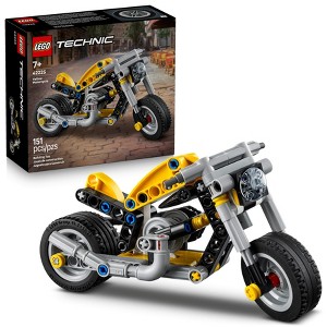 LEGO Technic Motocicleta Amarilla Juguete 42225
