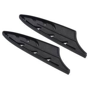 Unique Bargains Edge Guard Blade Protector Plastic 3.5" Paring Knife Sleeves Black - 1 of 4