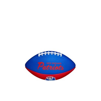 NFL New England Patriots Mini Retro Football