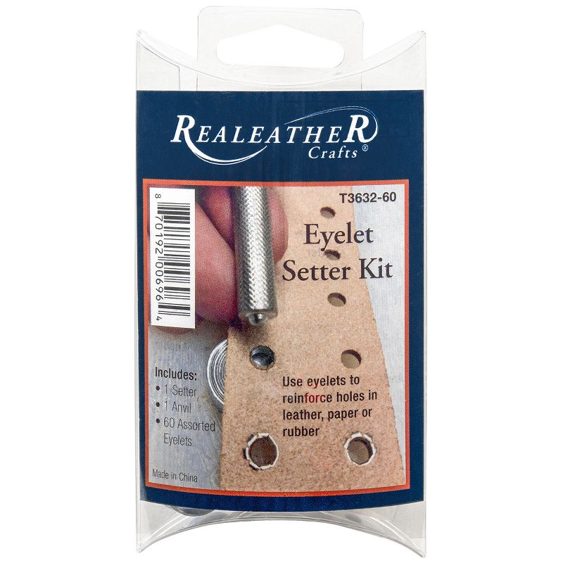 Realeather Eyelet Setter Kit, 1 of 4