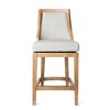 Maven Lane Vienna Counter Stool with Fabric Upholstery 26" - 3 of 4