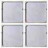 Set of 4 Coastal Animal Wall Arts Blue - StyleCraft: Acrylic & Canvas Nautical Decor, Vertical Orientation, Includes Mounting Hardware - 3 of 4