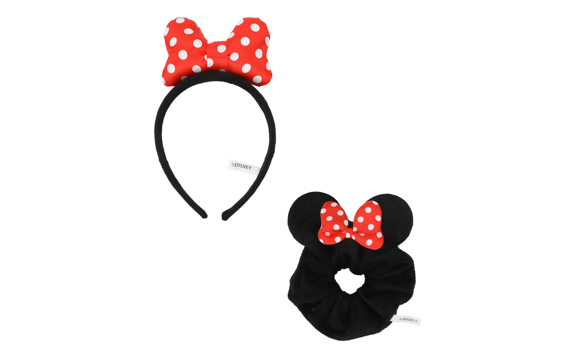 Disney Minnie Mouse 2-Piece Plush Headband & Scrunchie Set