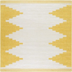 Hauteloom Djugun Yellow Outdoor Rug - 1 of 4