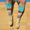 Humpty Dumpty Sits in a Chair Socks (Men's Sizes Adult Large) from the Sock Panda - 4 of 4