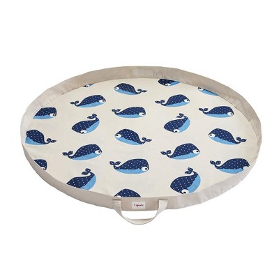 3 Sprouts Baby & Kids Play Mat Bag - Whale