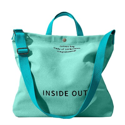 Tote Bag for Girls - Women Canvas Tote Handbags Casual Shoulder Work Bag Crossbody Top Handle Bag Cross-body Handbags, Large Capacity Shopping Bags