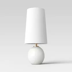 Marble Table Lamp Off-White - Threshold™
