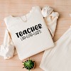 Simply Sage Market Teacher Live Love Learn Lightweight Garment Dyed Sweatshirt - 3 of 4