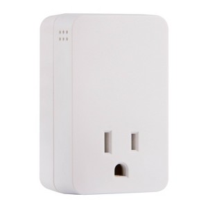 GE 1-Outlet Surge Tap 1080J Grounded Audible Alarm - 1 of 4