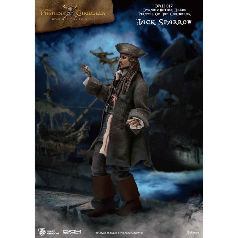Disney Pirates of the Caribbean: Cap Jack Sparrow (Dynamic 8ction Hero), 5 of 8