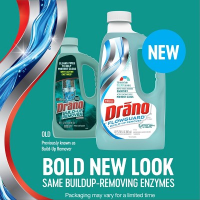Drano FlowGuard Enzymatic Build-Up Remover and Drain Cleaner - 30oz​