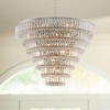 Vienna Full Spectrum Magnificence Nickel Chandelier 32 3/4" Wide Modern LED 7-Tier Clear Crystal 29-Light Fixture for Dining Room - 2 of 4