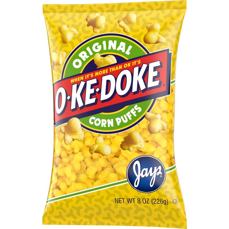 O-Ke-Doke Corn Puffs Original flavor - 8oz, 4 of 7