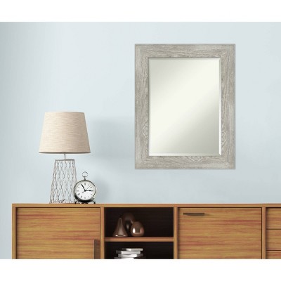 Dove Greywash Medium Rectangular Decorative Wall Mirror