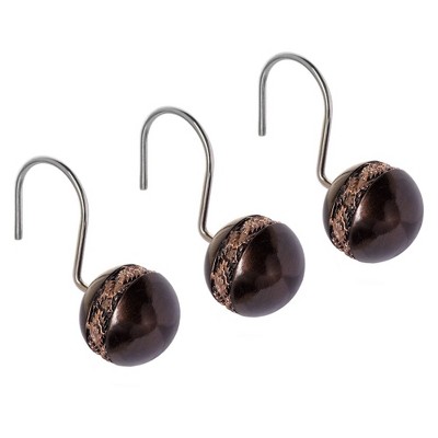 Creative Scents Dublin 12 Shower Curtain Hooks