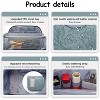 Travel Makeup Bags Cosmetic Organizer Bag: 3-Set Large Capacity Make up Bag - PU Leather Toiletry Bags for Women - 4 of 4
