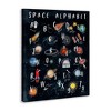 Stupell Industries Space Alphabet Playful Big Dipper Earth Galaxy, 16" x 20" - 3 of 4