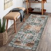 Large Area Rug, Washable Vintage Carpet, Soft Non-Slip Chenille Floor Mat, Non-Shedding for Living Room, Office - 3 of 4