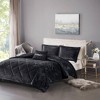 Intelligent Design Alyssa Velvet Quilted Diamond Ultra Soft Comforter Set - image 2 of 4