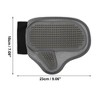 Unique Bargains Steel Needle Pet Grooming Gloves Gray 1 Pc - 2 of 4