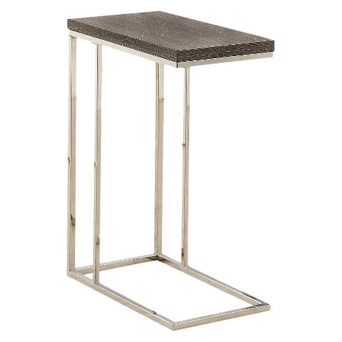 C Shape Metal Accent Table Dark Taupe Everyroom Target