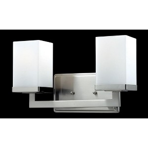 Z-Lite Tidal 2 - Light Vanity in  Brushed Nickel - 1 of 3