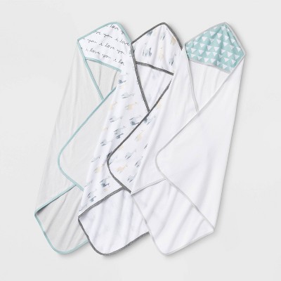 target baby hooded bath towels