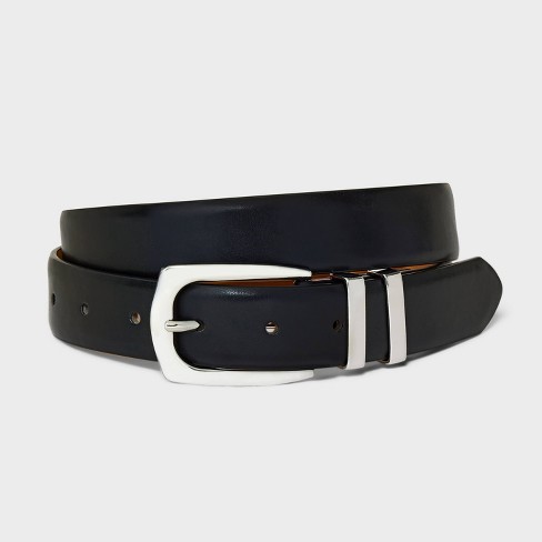 Women's Round Buckle Belt - Wild Fable™ Black XS