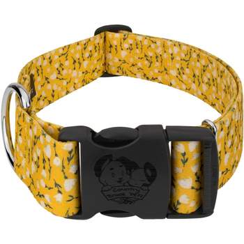 Country Brook Petz 1 1/2 Inch Deluxe Spring Cottagecore Dog Collar