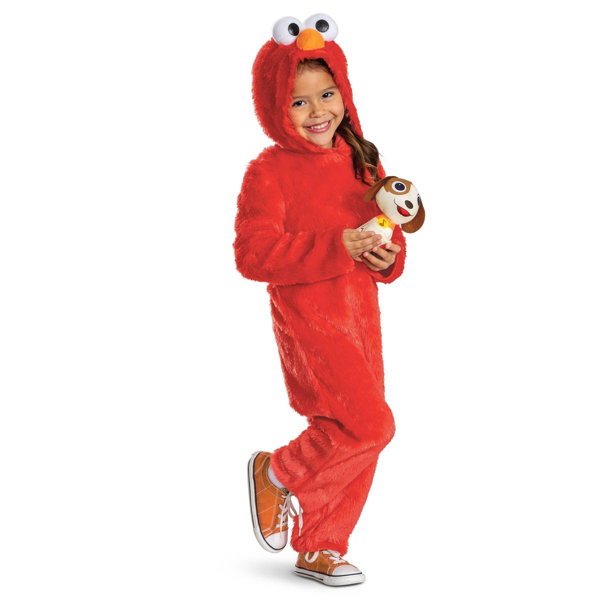 Sesame Street Toddler Elmo with Tango Classic Costume Jumpsuit Red - thumbnail 5
