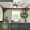VAXCEL Burlington 68-in Farmhouse Windmill Indoor Outdoor Ceiling Fan with LED Light Kit and Remote - 3 of 4
