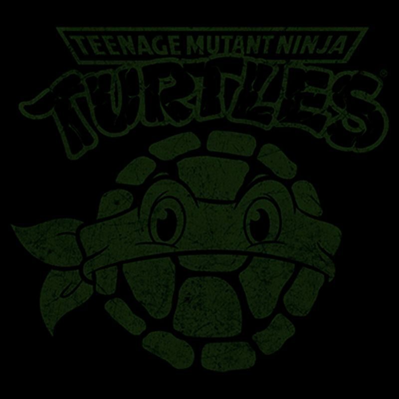 Men's Teenage Mutant Ninja Turtles Donatello Face Logo Pull Over Hoodie, 2 of 5