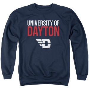 University of Dayton Official Stacked Adult Crewneck Sweatshirt - 1 of 4