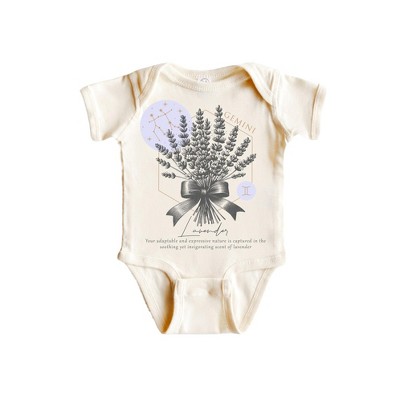 Gemini Floral Celestial - Baby Boy Girl Clothes Infant Onesie® Funny Cute Newborn GS1