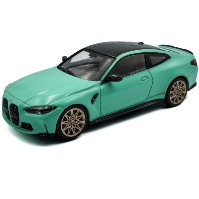 2023 BMW M4 Competition (G82) Mint Green with Black Top 1/43 Diecast Model Car by Solido