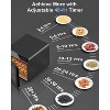 CROWNFUL Food Dehydrator Machine, 7 Stainless Steel Trays, Large Drying Space Dehydrated Dryer, Adjustable Timer and Temperature Control - 2 of 4