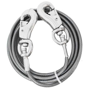 Prestige XXL Dog Twin-Swivel Vinyl Coated Tie-Outs - 1 of 3