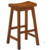 NicBex Dining Chairs Set of 2 Backless Saddle Casual Dining Home Furniture Seat Bar Stools for Kitchen, Bedroom - 2 of 4