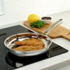 Cuisinart Skillet Metal Glass Black Handle 10 Inch HW 8622-24H Stainless  Steel - Swedemom