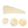Unique Bargains Women portable Single Thick Layer Hair Towel for Travel 1Pc - 3 of 4