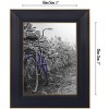 Americanflat 2 Pack Picture Frame with polished glass - Available in a variety of Sizes and Colors - 2 of 4