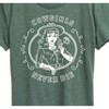 Women's - Instant Message - Cowgirls Never Die Short Sleeve Graphic T-Shirt - 2 of 4