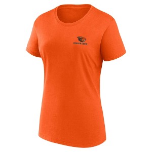 NCAA Oregon State Beavers Women's Bi-Blend Crew T-Shirt - 1 of 3