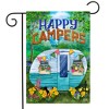 Briarwood Lane Spring Garden Flag 12x18 For Outdoor Spring Happy Campers Floral For Spring Garden Flag Flags For Outside - 2 of 4