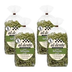 AL DENTE Spinach Fettuccine, 12oz Bags (Pack of 4) - 1 of 4