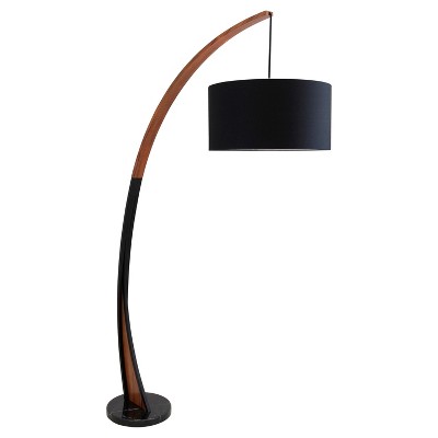 mid century modern arc lamp