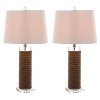 Boyd 26.5-Inch H Rope Table Lamp - Brown - Safavieh - image 3 of 4