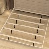 Aoibox Adjustable Bed Center Support Legs 10-17 Inch Heavy Duty Metal Furniture Legs for Frame Sofa Table Cabinet 4 Pack - 4 of 4